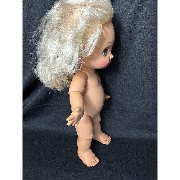 Galoob 1990 Baby Face Doll So Sweet Sandi Blonde Hair Doll 13” VTG - Picture 6 of 9